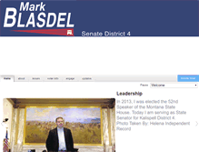 Tablet Screenshot of markblasdel.us